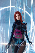 Load image into Gallery viewer, US Stock - Camila Plus 169cm S3 Red Head Silicone Head Sex Doll TPE Body Big Boob Adult Love Doll Love Doll