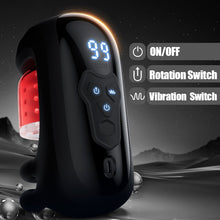Load image into Gallery viewer, Evanza Finger 2.0 Penis Vibrators – 9 Vibration 9 Pinch &amp; 9 Rotation Glans Trainer