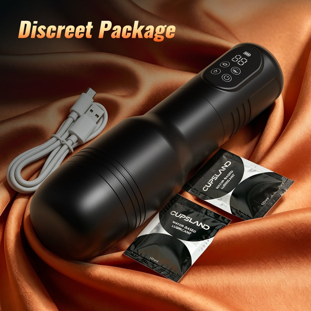 Realistic Ass Pocket Pussy 7 Vibration & Suction Modes Anal Male Masturbator Cup