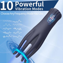 Load image into Gallery viewer, 10X Vibration 3-in-1 Penis Massager for Masturbation Prolong Endurance and Massage