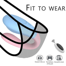 Load image into Gallery viewer, Women's Vibrating Invisible Masturbator Seconds Tide Wireless Remote Control Egg Jumping