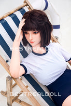 Load image into Gallery viewer, US Stock - RIDMII 163cm Momo Unique Design Short Hair Medium Boobs Sex Doll Silicone Head TPE Body Realistic Love Doll