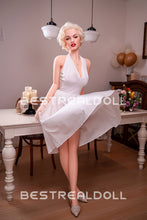 Load image into Gallery viewer, US Stock - RIDMII Lena 165cm Unique Design Silicone Head TPE Body Realistic Sex Doll