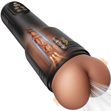 Load image into Gallery viewer, Realistic Ass Pocket Pussy 7 Vibration &amp; Suction Modes Anal Male Masturbator Cup