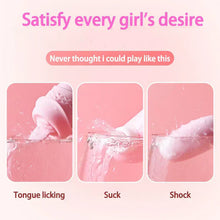 Load image into Gallery viewer, Flirting Egg Female Masturator Tongue Lick Double Shock Fun Jumping Egg Usb Female Adult Toy Fun Supplies